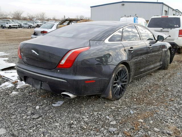 SAJWA1GE2CMV29575 - 2012 JAGUAR XJ SUPERCH BLACK photo 4