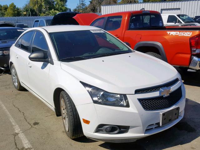 1G1PA5SG1E7247196 - 2014 CHEVROLET CRUZE LS WHITE photo 1