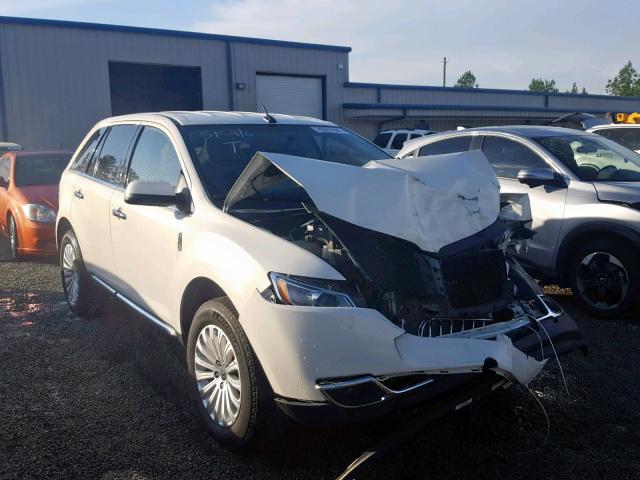 2LMDJ6JK4CBL02718 - 2012 LINCOLN MKX WHITE photo 1