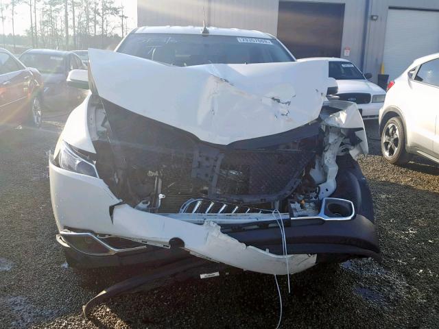 2LMDJ6JK4CBL02718 - 2012 LINCOLN MKX WHITE photo 9