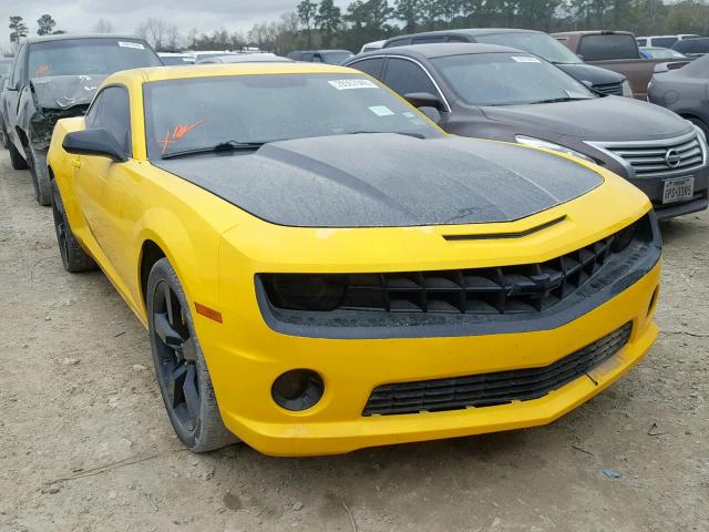 2G1FT1EW3B9180922 - 2011 CHEVROLET CAMARO 2SS YELLOW photo 1