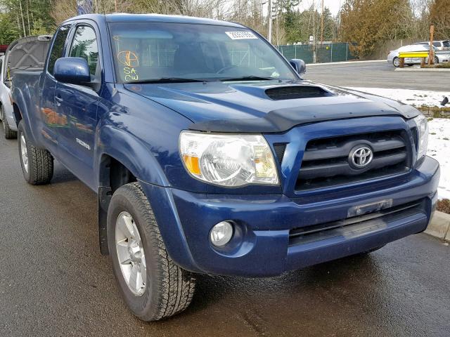 5TETU62N88Z591428 - 2008 TOYOTA TACOMA PRE BLUE photo 1