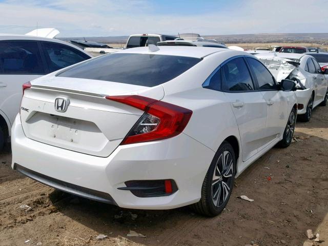 JHMFC1F72JX001900 - 2018 HONDA CIVIC EXL WHITE photo 4