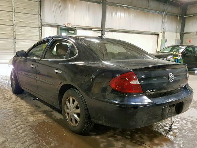 2G4WD582761223646 - 2006 BUICK LACROSSE C BLACK photo 3