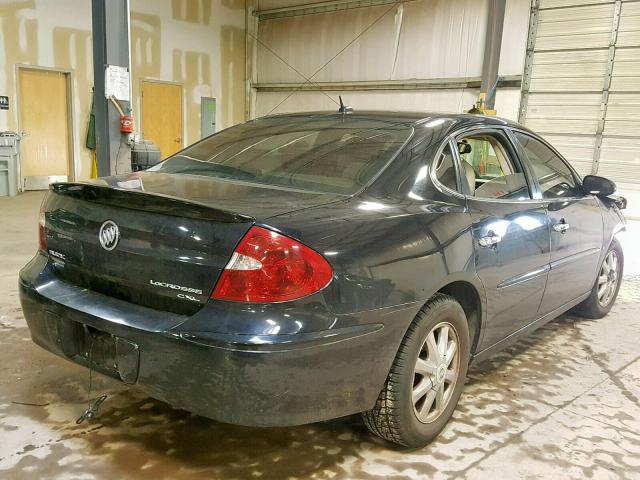 2G4WD582761223646 - 2006 BUICK LACROSSE C BLACK photo 4