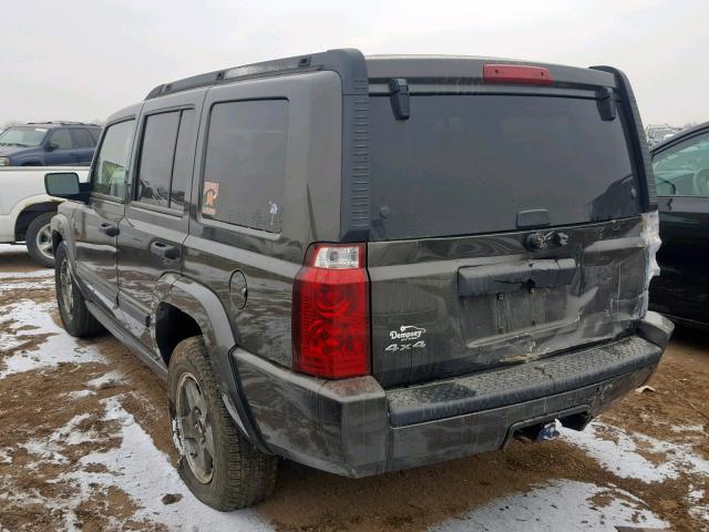 1J8HG48N86C230830 - 2006 JEEP COMMANDER GREEN photo 3