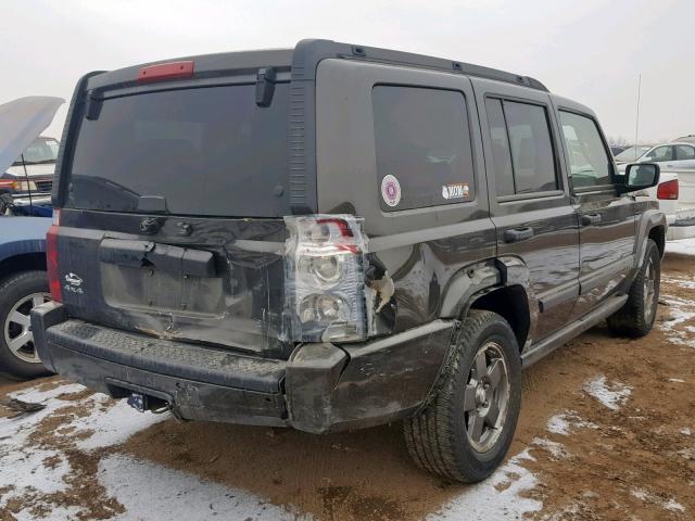 1J8HG48N86C230830 - 2006 JEEP COMMANDER GREEN photo 4