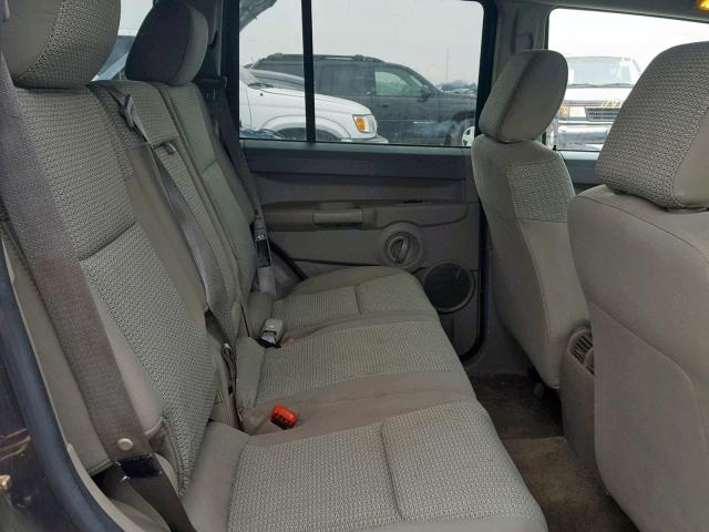 1J8HG48N86C230830 - 2006 JEEP COMMANDER GREEN photo 6