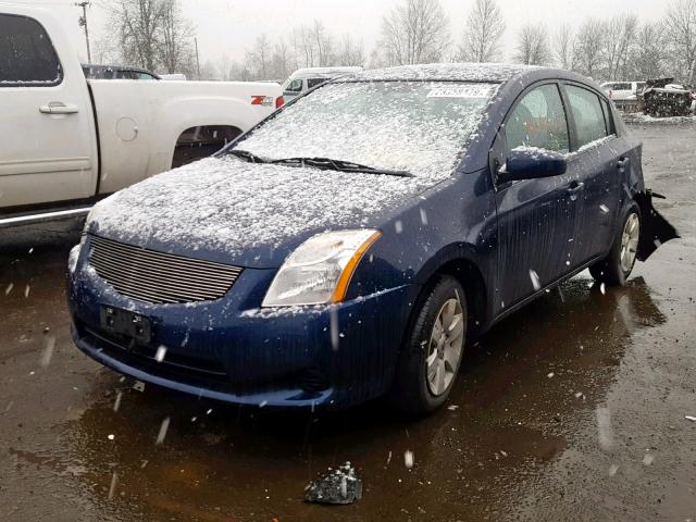 3N1AB6APXCL638585 - 2012 NISSAN SENTRA 2.0 BLUE photo 2