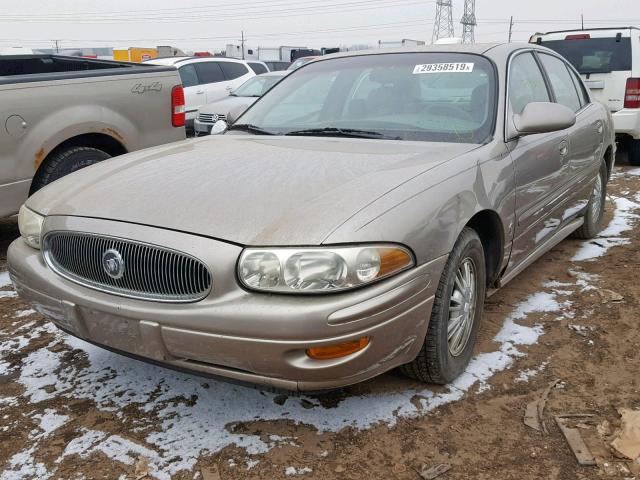 1G4HP54K72U199109 - 2002 BUICK LESABRE CU BEIGE photo 2