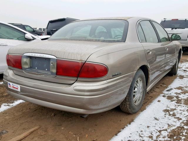 1G4HP54K72U199109 - 2002 BUICK LESABRE CU BEIGE photo 4