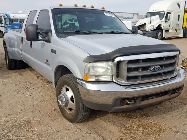 1FTWW32P54EC10705 - 2004 FORD F350 SILVER photo 1