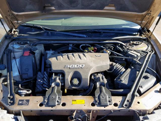 2G4WB52K6Y1195078 - 2000 BUICK REGAL LS GOLD photo 7