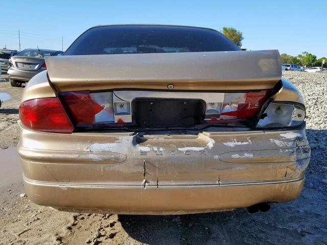 2G4WB52K6Y1195078 - 2000 BUICK REGAL LS GOLD photo 9