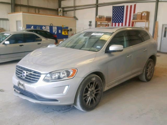 YV440MDB1F2595049 - 2015 VOLVO XC60 T5 SILVER photo 2