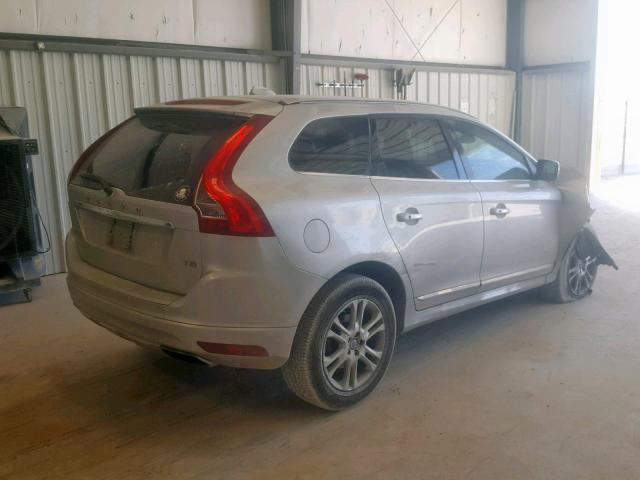 YV440MDB1F2595049 - 2015 VOLVO XC60 T5 SILVER photo 4