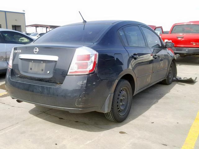 3N1AB6AP9AL698161 - 2010 NISSAN SENTRA 2.0 BLACK photo 4