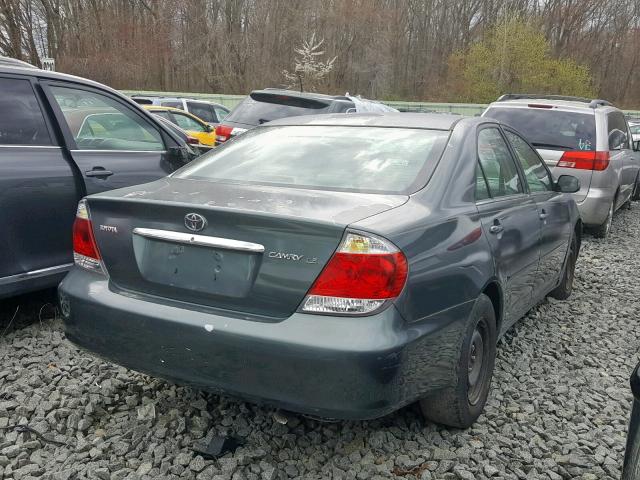 4T1BE30K55U078749 - 2005 TOYOTA CAMRY LE Жасыл фото 4