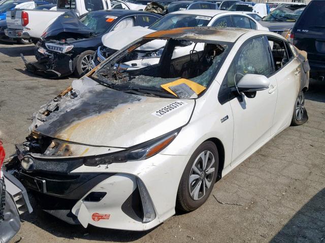 JTDKARFP0J3091172 - 2018 TOYOTA PRIUS PRIM 白色 照片 2