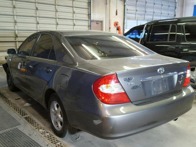 4T1BE32K44U795624 - 2004 TOYOTA CAMRY LE GRAY photo 3