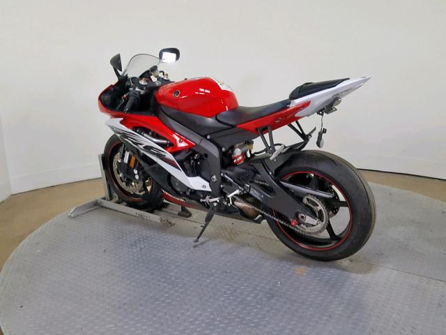 JYARJ16E7EA030672 - 2014 YAMAHA YZFR6 RED photo 6