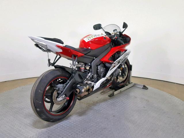 JYARJ16E7EA030672 - 2014 YAMAHA YZFR6 RED photo 8