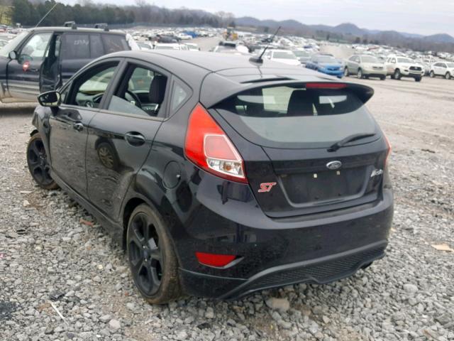 3FADP4GX4HM147234 - 2017 FORD FIESTA ST BLACK photo 3