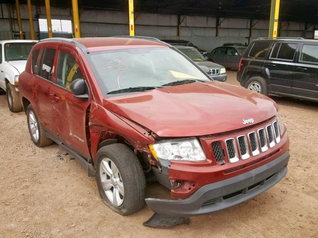 1C4NJDBBXGD779452 - 2016 JEEP COMPASS SP RED photo 1