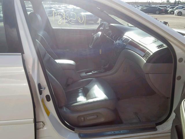 JTHBF30G020015122 - 2002 LEXUS ES 300 WHITE photo 5