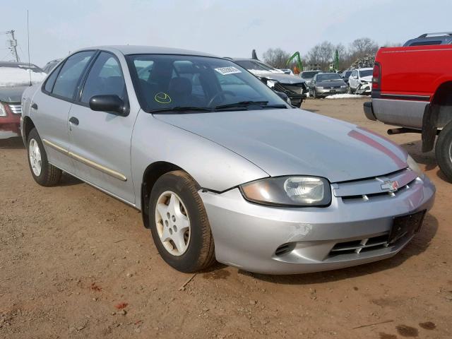 1G1JC52F547133725 - 2004 CHEVROLET CAVALIER SILVER photo 1