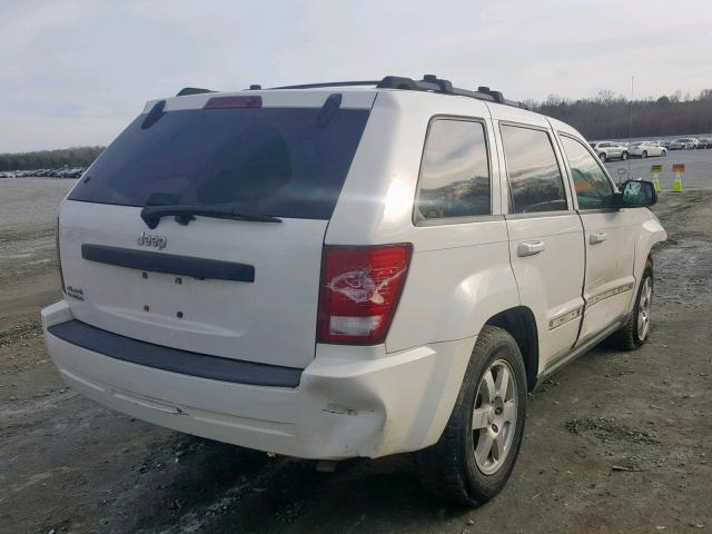 1J8GR48K88C226047 - 2008 JEEP GRAND CHER WHITE photo 4