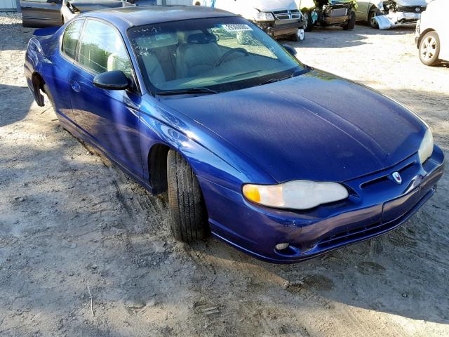 2G1WX15K859269360 - 2005 CHEVROLET MONTE CARL BLUE photo 1