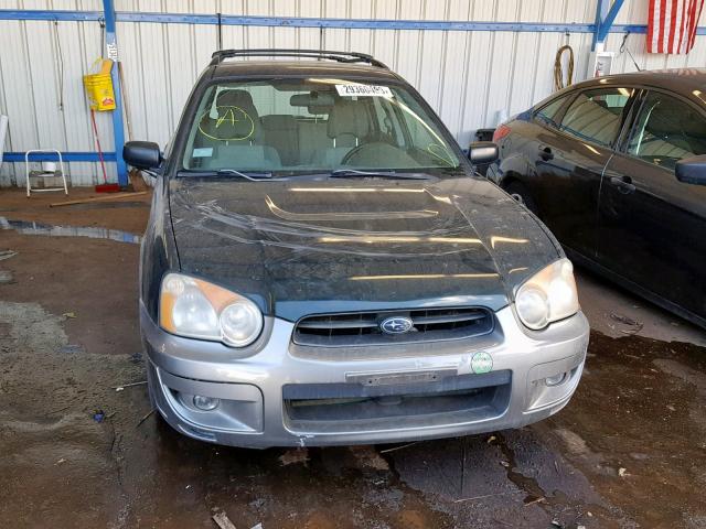 JF1GG68574H802930 - 2004 SUBARU IMPREZA OU GREEN photo 9