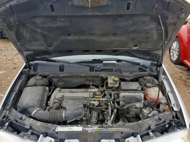 1G8AL52F63Z206444 - 2003 SATURN ION LEVEL SILVER photo 7