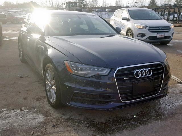 WAUHGAFC7DN127405 - 2013 AUDI A6 PRESTIG BLUE photo 1