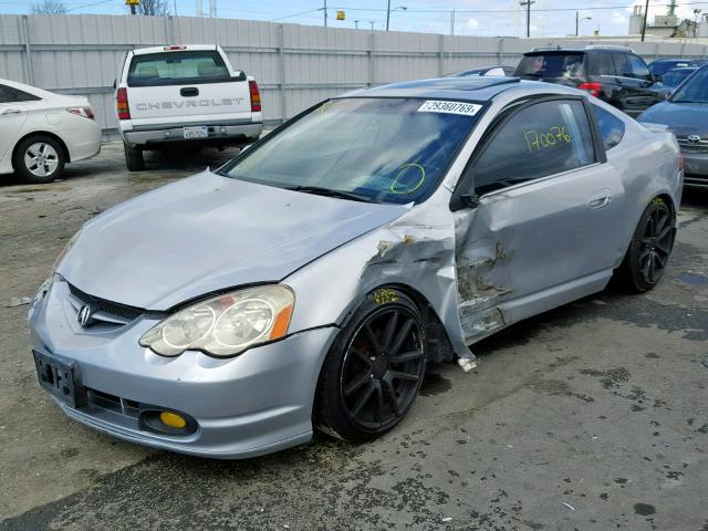 JH4DC53036S014908 - 2006 ACURA RSX TYPE-S SILVER photo 2