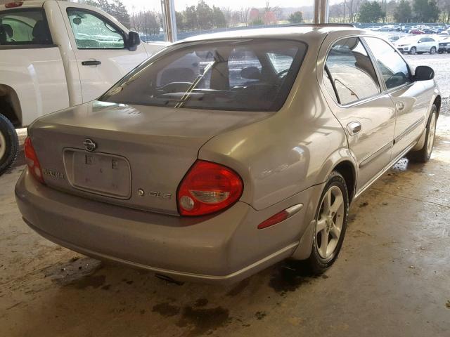 JN1CA31D71T832564 - 2001 NISSAN MAXIMA GXE BEIGE photo 4