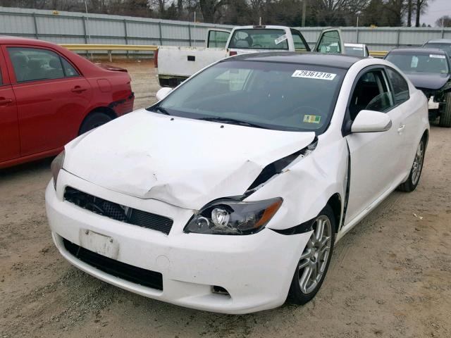 JTKDE167780272711 - 2008 TOYOTA SCION TC თეთრი ფოტო 2