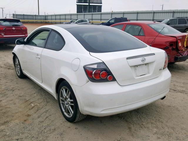 JTKDE167780272711 - 2008 TOYOTA SCION TC თეთრი ფოტო 3