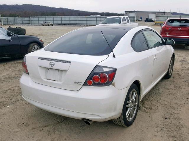 JTKDE167780272711 - 2008 TOYOTA SCION TC თეთრი ფოტო 4