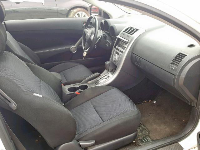 JTKDE167780272711 - 2008 TOYOTA SCION TC თეთრი ფოტო 5