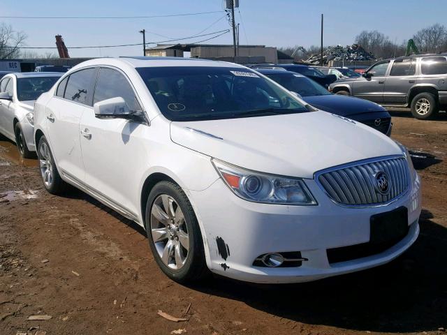 1G4GC5GG7AF153409 - 2010 BUICK LACROSSE C WHITE photo 1