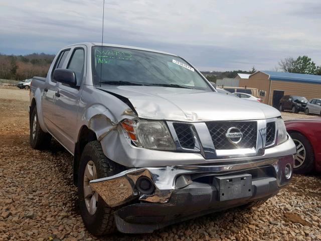 1N6AD0EV5AC438362 - 2010 NISSAN FRONTIER C SILVER photo 1