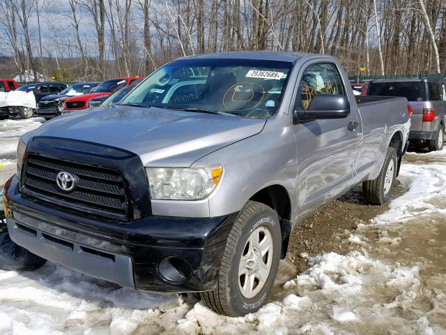 5TFLU52177X003712 - 2007 TOYOTA TUNDRA GRAY photo 2