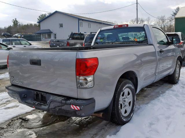 5TFLU52177X003712 - 2007 TOYOTA TUNDRA GRAY photo 4