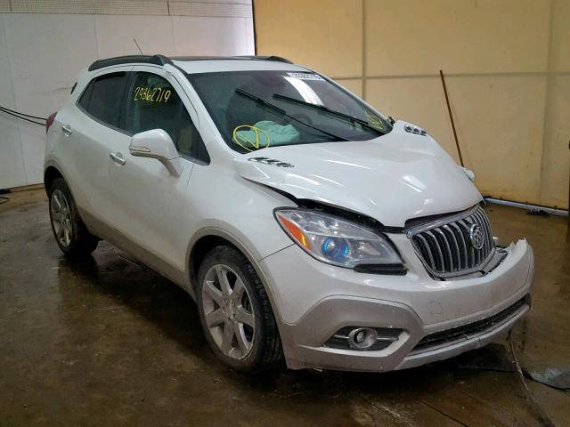 KL4CJCSB0GB587013 - 2016 BUICK ENCORE WHITE photo 1