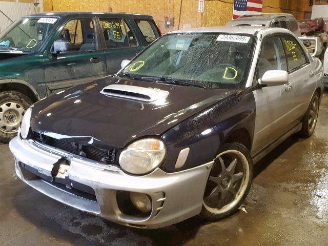 JF1GD29633G503917 - 2003 SUBARU IMPREZA WR TWO TONE photo 2