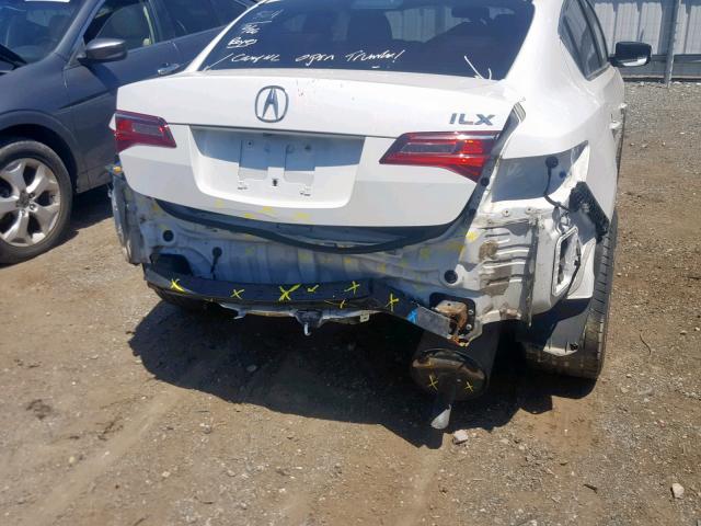 19UDE2F37GA024706 - 2016 ACURA ILX BASE WHITE photo 9