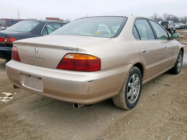 19UUA5669YA063306 - 2000 ACURA 3.2TL GOLD photo 4