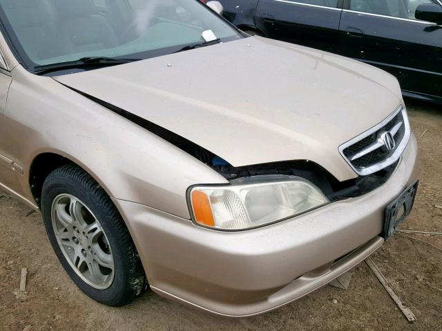 19UUA5669YA063306 - 2000 ACURA 3.2TL GOLD photo 9